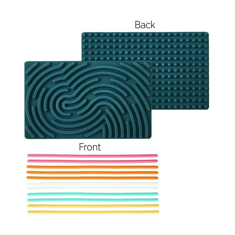 Explosions Sensory Activity Board Children's Silicone Decompression Educational Toys Sensory Activity Board