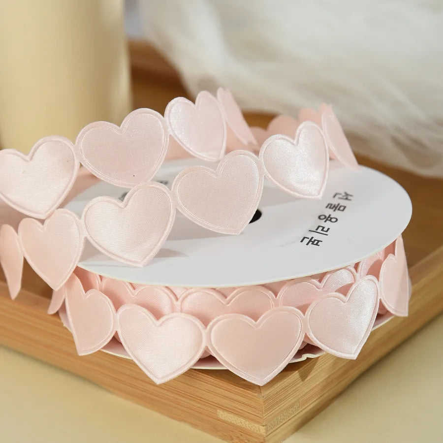 Valentine'S Day Casual Elegant Simple Style Heart Shape Polyester Holiday Banquet Birthday Party Supplies Gift Wrapping Supplies 1 Roll