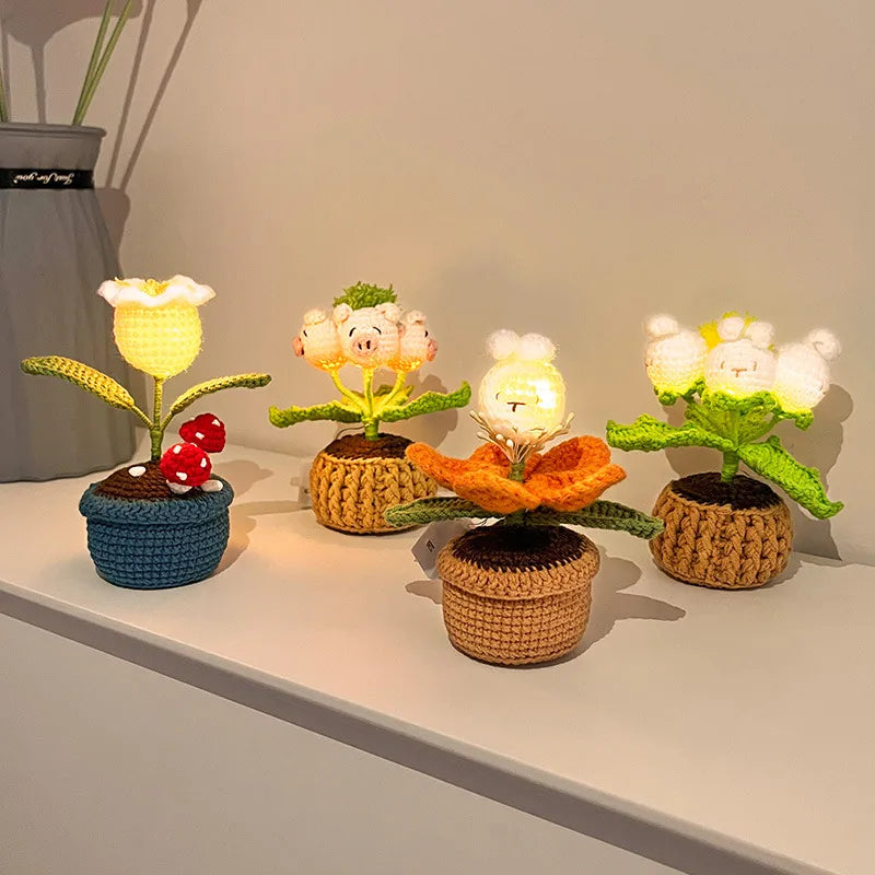 pastoral flower yarn imitation plants