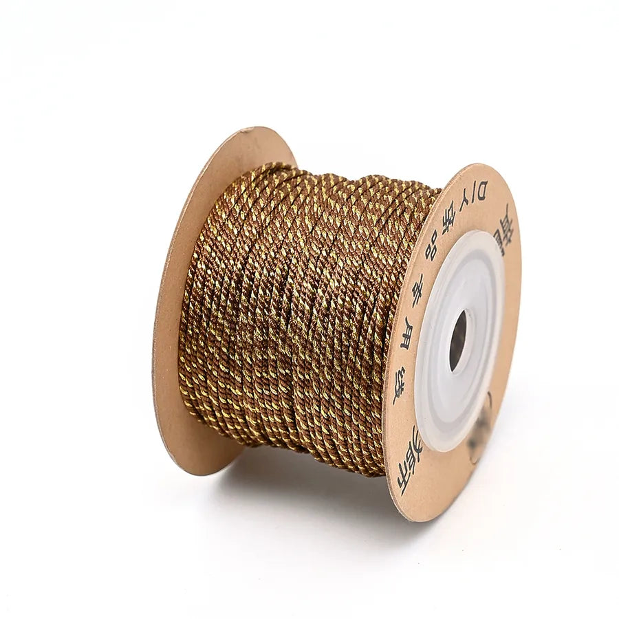 1 Roll/Package Cotton Polyester  Wire Diameter: 1.2mm Jewelry Accessories
