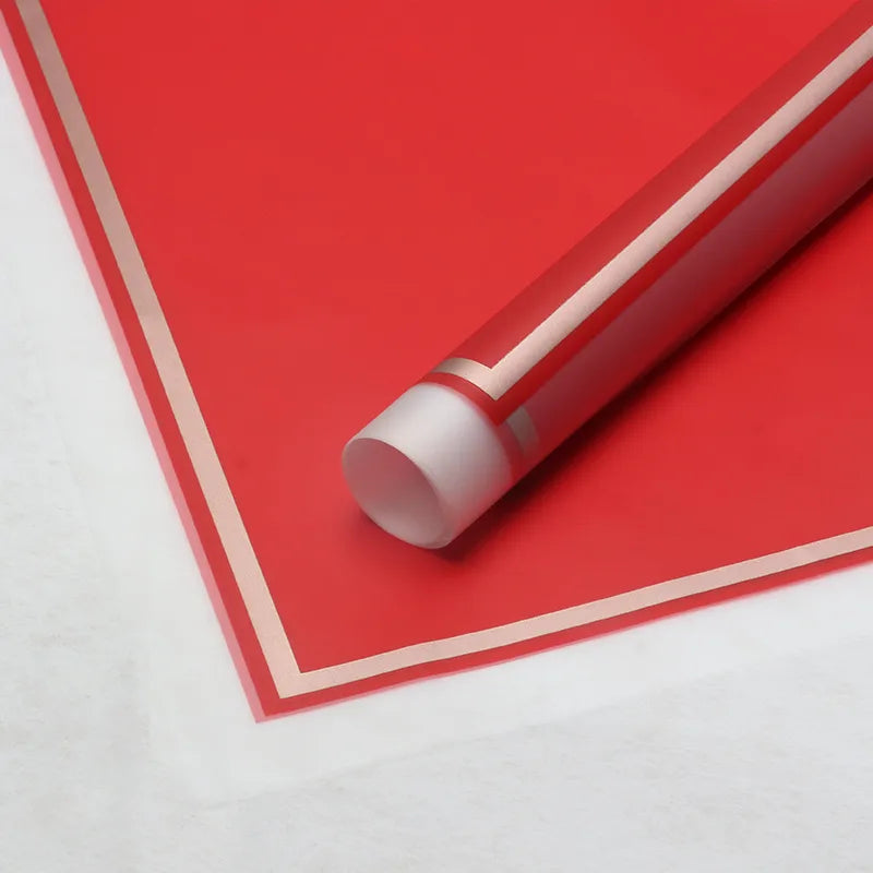 Elegant Romantic Solid Color Korean Plain Paper Daily Date Korean Floral Wrapping Paper Party Supplies Gift Wrapping Supplies 1 Pack of 20 Sheets