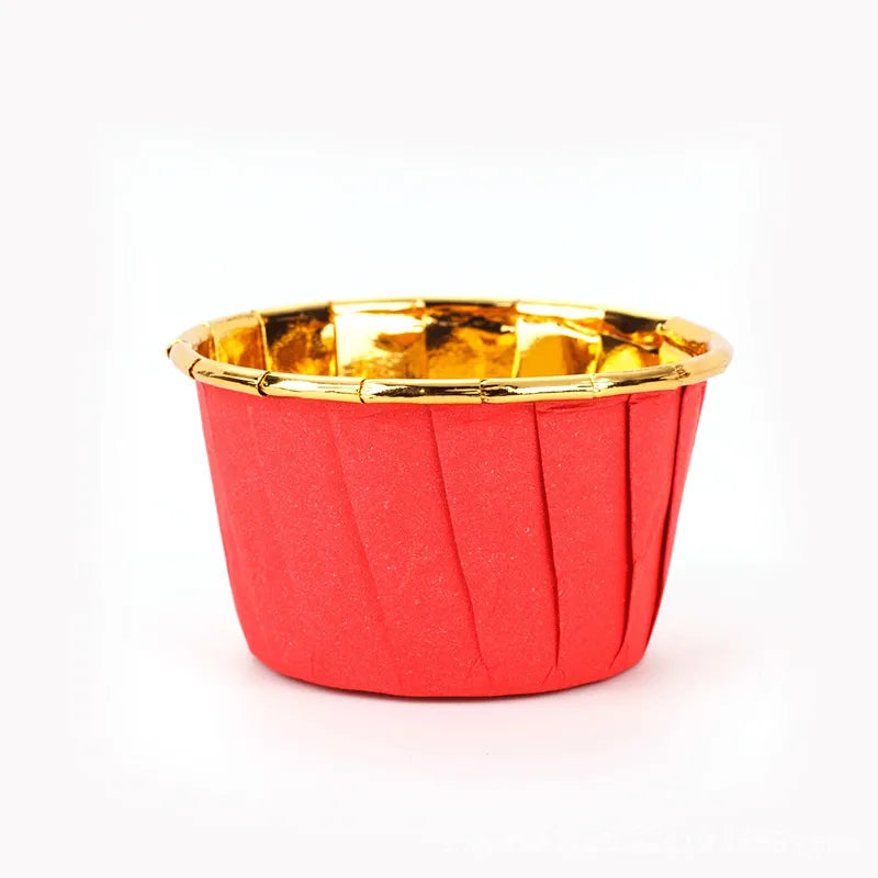 Christmas Simple Style Solid Color cake cups