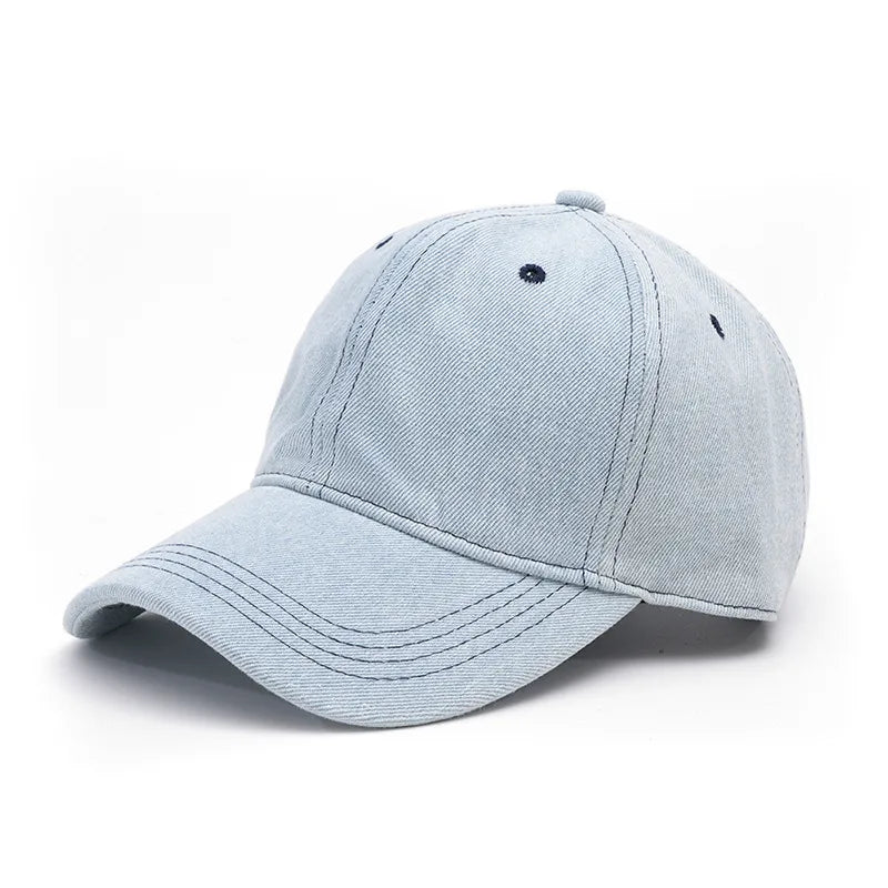 Unisex Casual Simple Style Solid Color Curved Eaves Baseball Cap