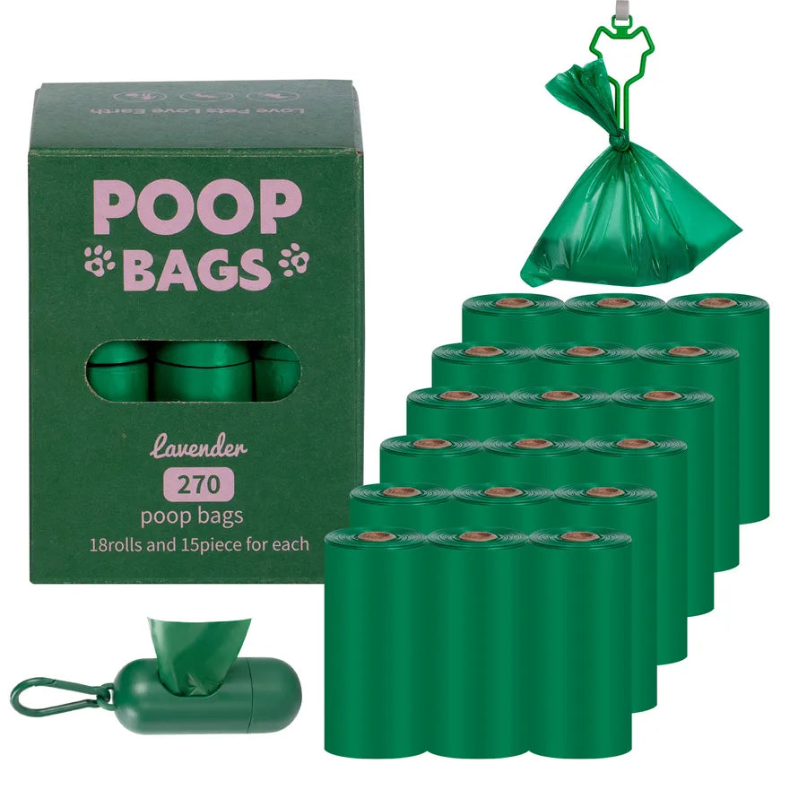 Cute PE Paw Print Pet Garbage Bag