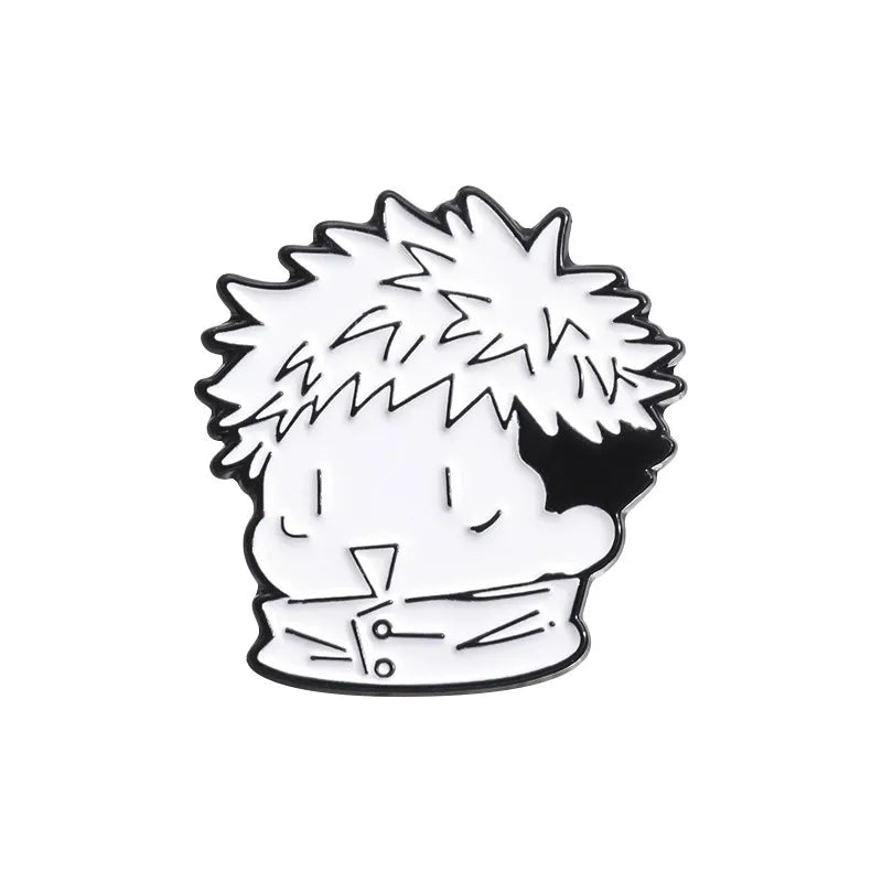 Cartoon Style Cowboy Style Artistic Cartoon Character Alloy Stamping Stoving Varnish Plating Unisex Badge Brooches Collar Pin