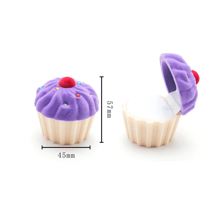 1 Piece Flannel Simple Style Classic Style Daily Angel Crown Strawberry Jewelry Boxes