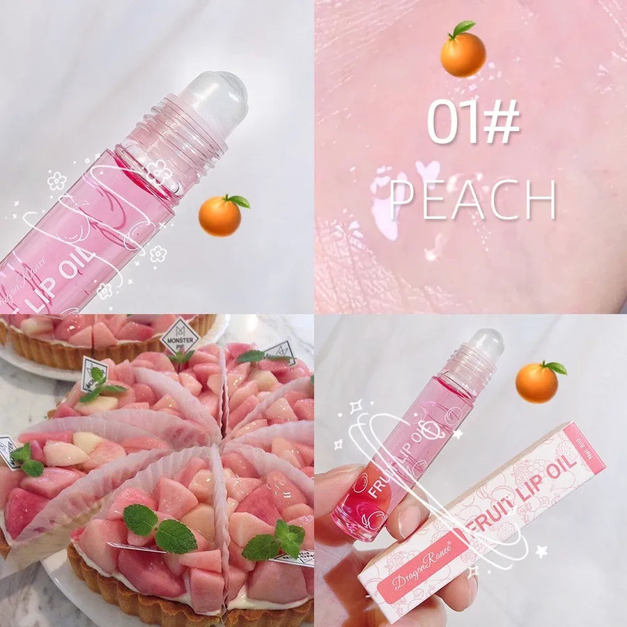 fashion letter plastic lip balm