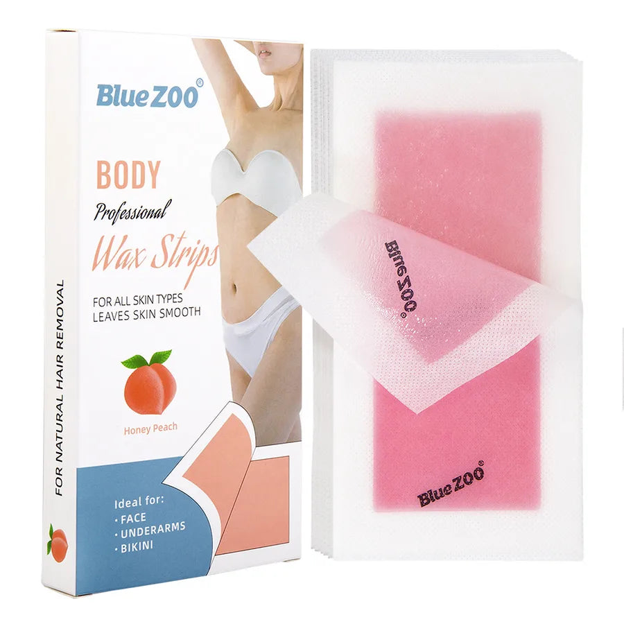 solid color depilatory paper simple style personal care