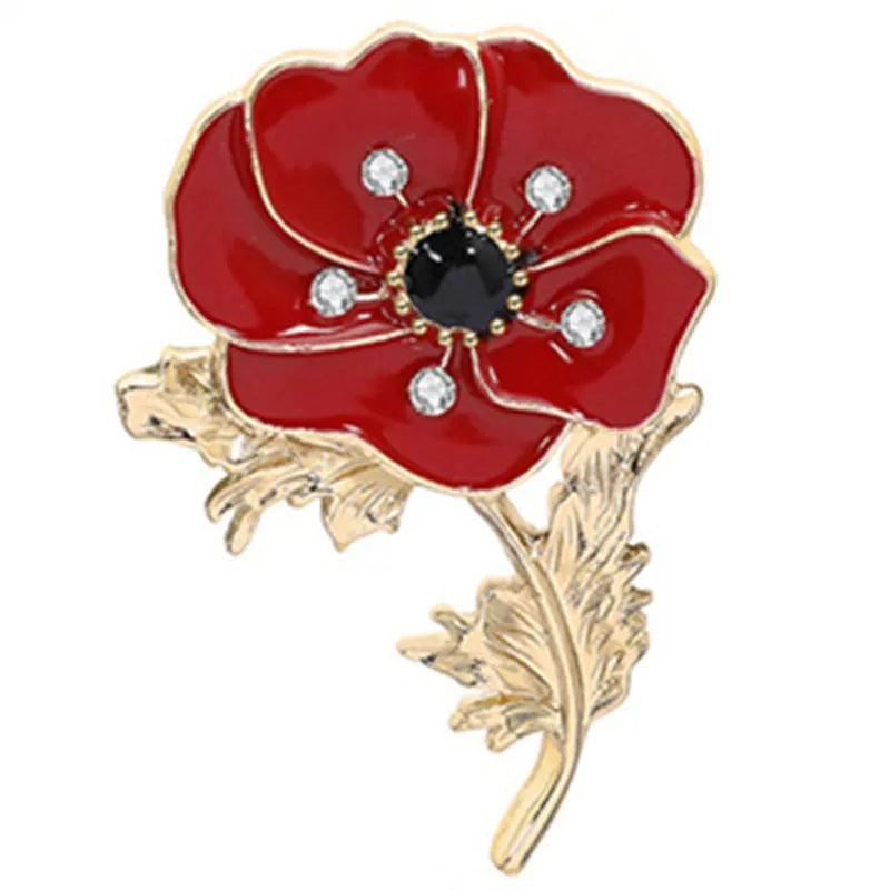 Casual Elegant Lady Flower Alloy Stoving Varnish Plating Unisex Brooches