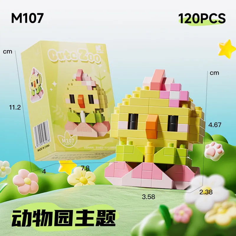 Kids(7-16Years) Children Unisex Animal ABS Building Toys Learning & Education Toys