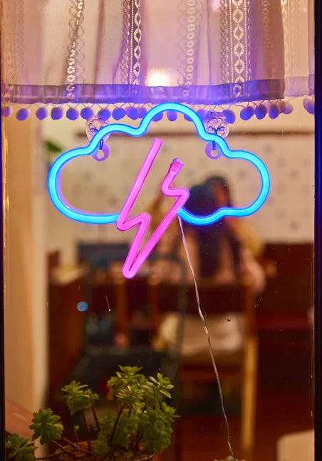 casual letter dolphin rocket pc indoor night lights