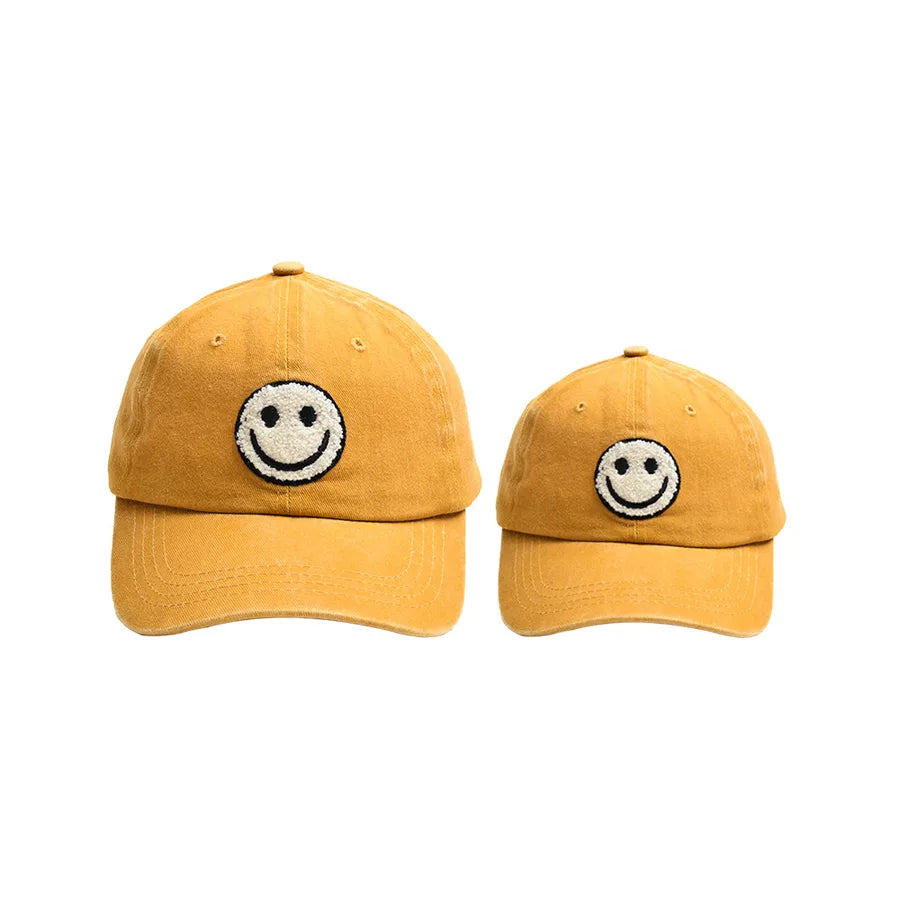 kid's women's streetwear letter curved eaves baseball cap