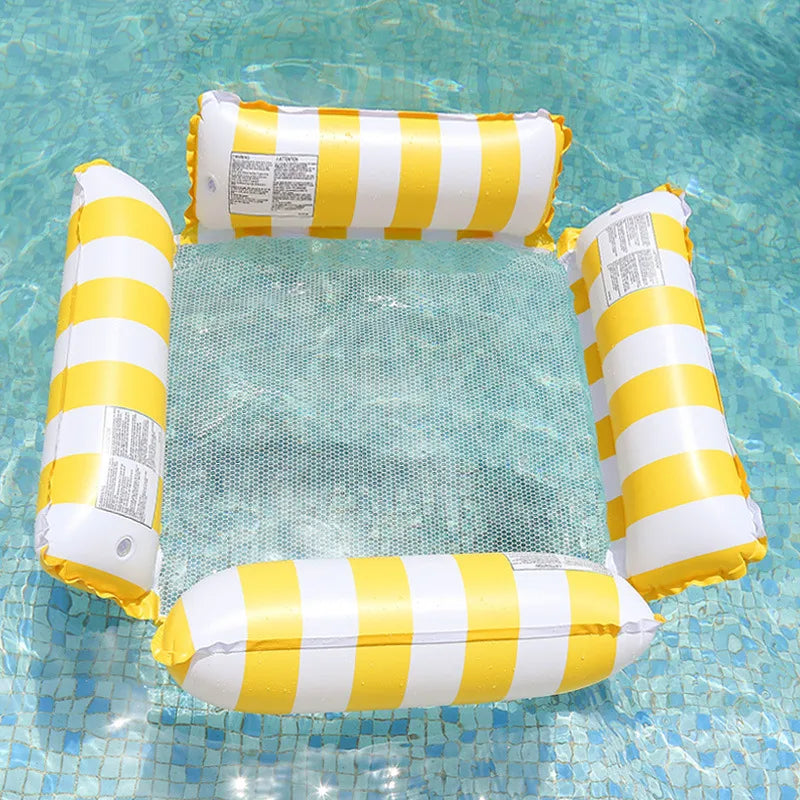 Casual Stripe Pvc Swim Ring Swimming Accessories