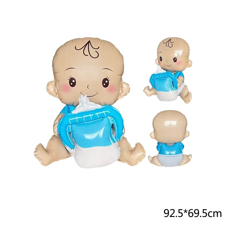 Birthday Cute Human Aluminum Film Party Festival Balloons
