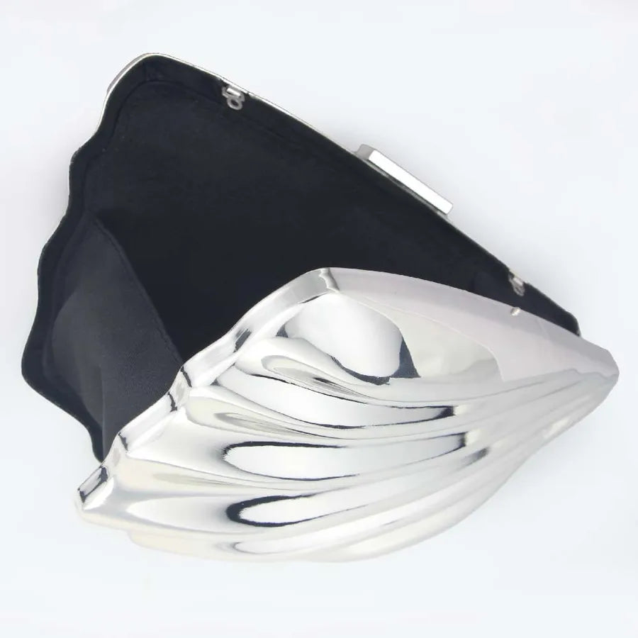 Acrylic Shell Oval Evening Bags