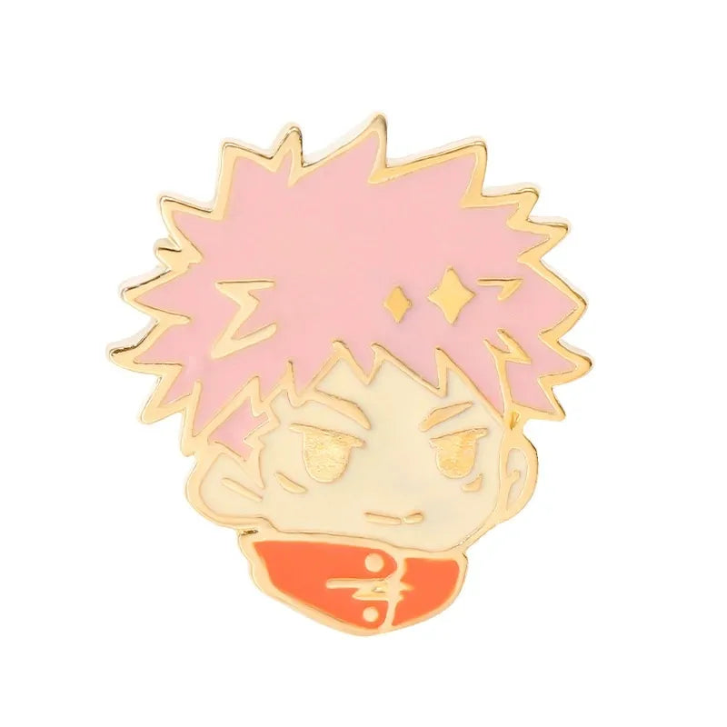 Cartoon Style Cowboy Style Artistic Cartoon Character Alloy Stamping Stoving Varnish Plating Unisex Badge Brooches Collar Pin