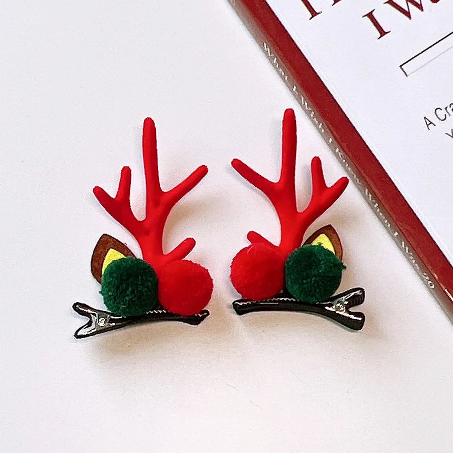 Christmas Fashion Women'S Antlers Hair Clip
