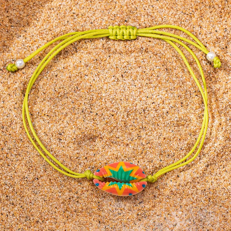 Wholesale Jewelry Cute Modern Style Shell rope Shell Anklet