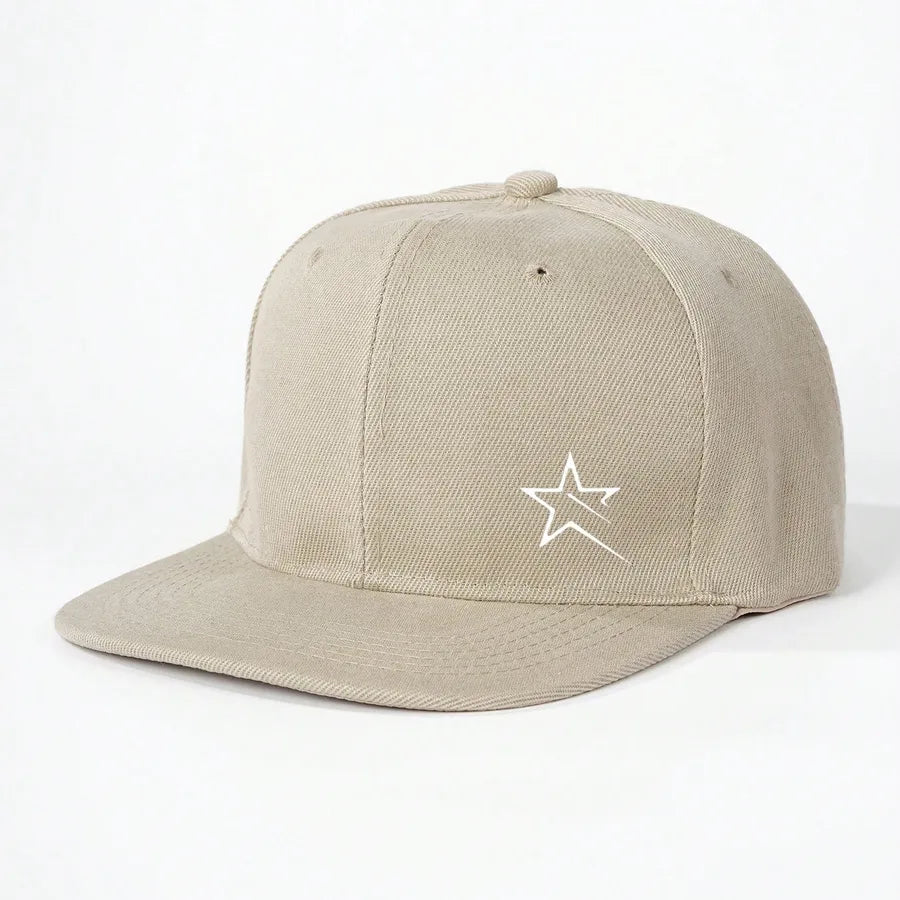 Unisex Vacation Classic Style Solid Color Flat Eaves Baseball Cap