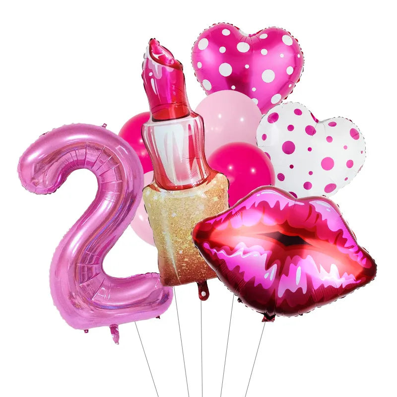 Birthday Simple Style Classic Style Color Block Aluminum Film Birthday Festival Balloons