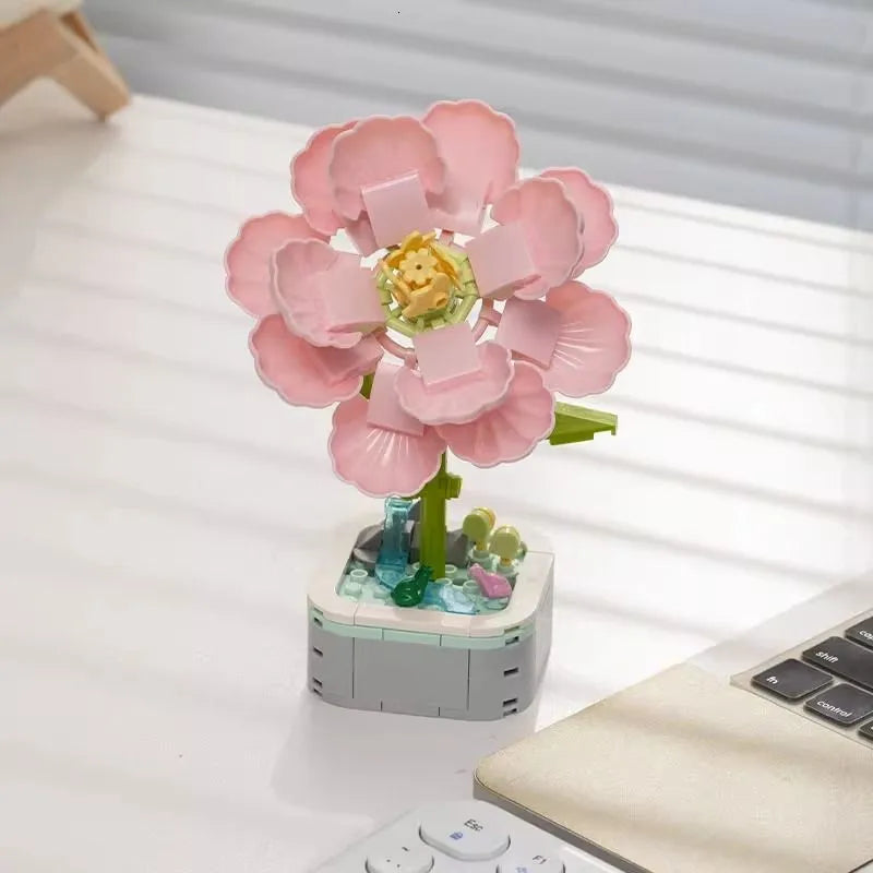 Kids(7-16Years) Children Unisex Flower ABS Building Toys Learning & Education Toys