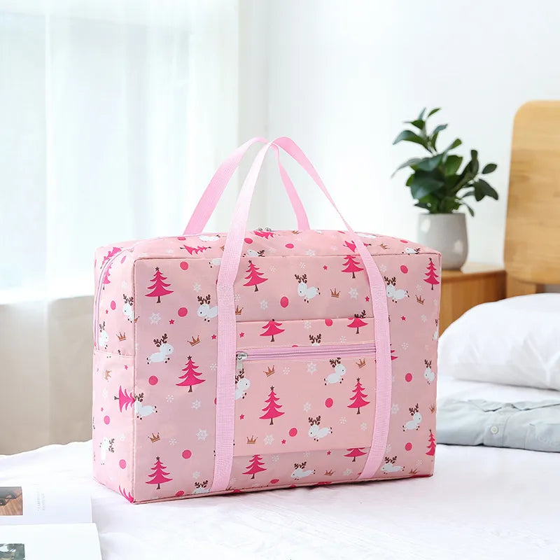 waterproof foldable printing enlarged travel bag wholesale nihaodropshipping