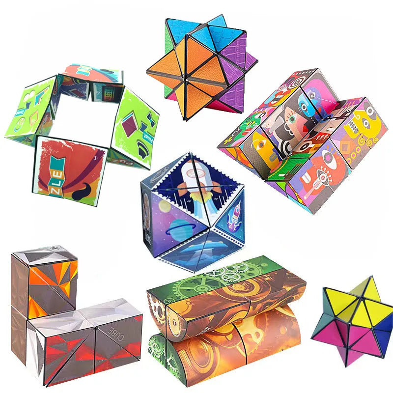 intellect rubik's cube kids(7-16years) square plastic toys
