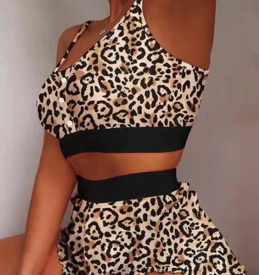 women's sweet heart shape polyester milk fiber printing shorts sets