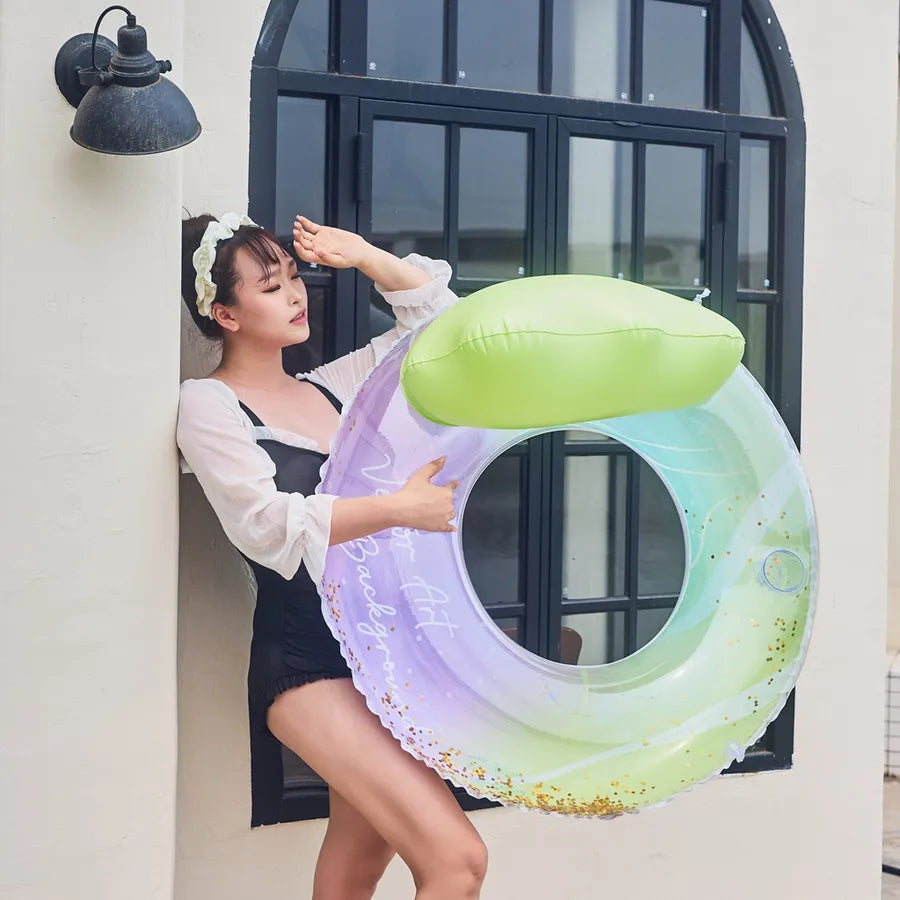 Vacation Rainbow PVC Adults 1 Piece
