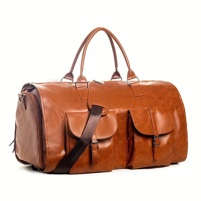 New large portable folding travel bag men's and women's clothing bag outdoor fitness bag multi-functional overnight luggage bag