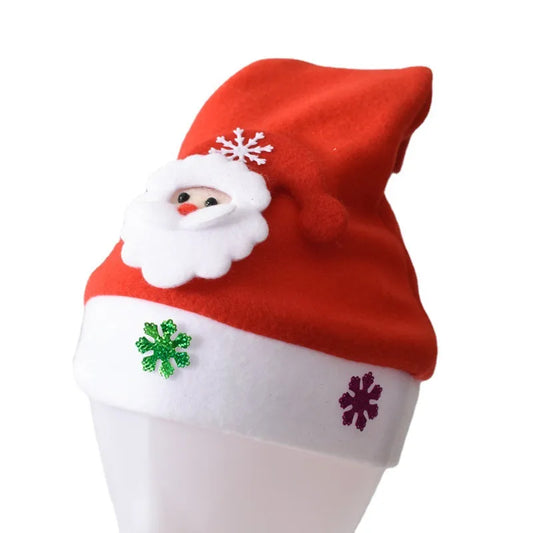 Christmas Cute Cartoon Nonwoven Party christmas hat
