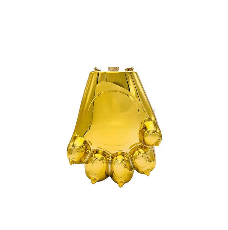 Acrylic Hand-shaped brush Hand-shaped brush Evening Bags