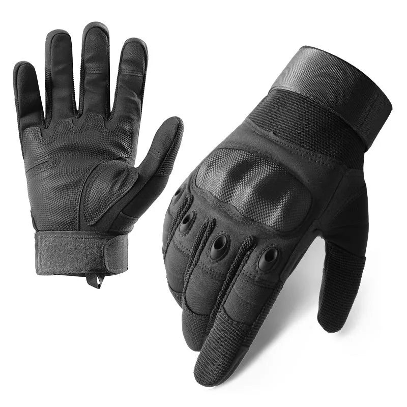 Tactical Gloves Men's Z192 Soft Shell Protective Pad Long Finger Touch Screen Fighting Non-slip Outdoor Military Fan Riding Gloves Men