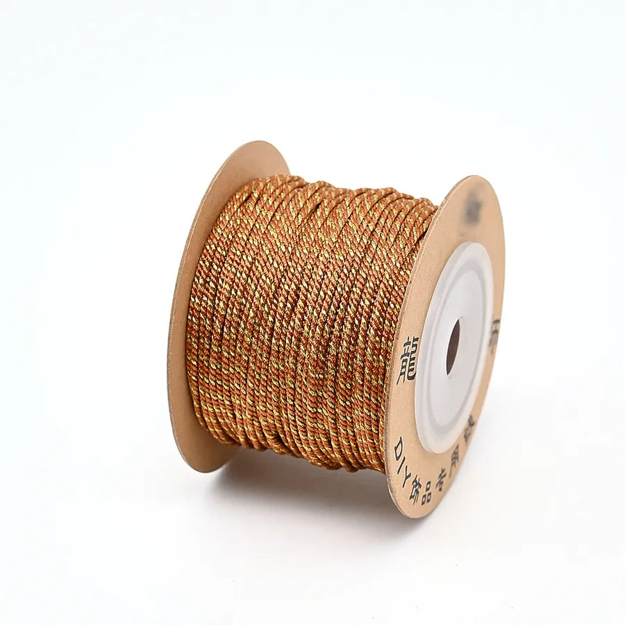 1 Roll/Package Cotton Polyester  Wire Diameter: 1.2mm Jewelry Accessories