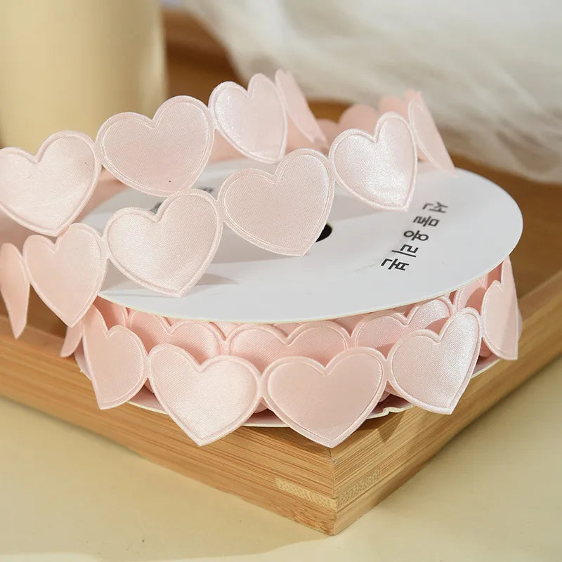 Valentine'S Day Casual Elegant Simple Style Heart Shape Polyester Holiday Banquet Birthday Party Supplies Gift Wrapping Supplies 1 Roll