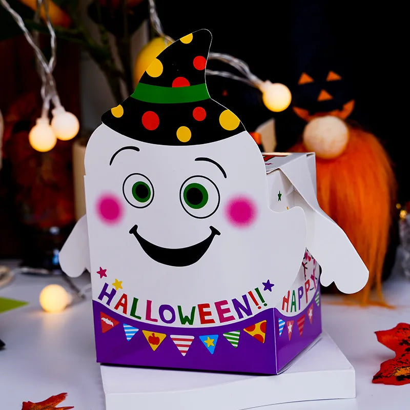 ARM Halloween cookies DIY biscuit box pumpkin ghost food dessert carton candy bag packaging