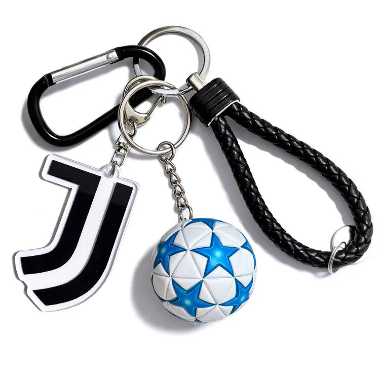 Streetwear Letter Football Acrylic + Plastic Plastic Unisex Spring Ring Trigger Clasp Closure Keychain