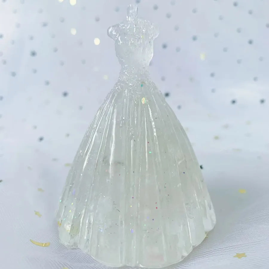 Elegant Romantic Simple Style Geometric Resin Crystal Ornaments Artificial Decorations