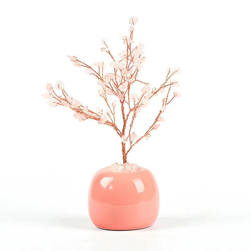 Simple Style Tree Crystal Ornaments Artificial Decorations