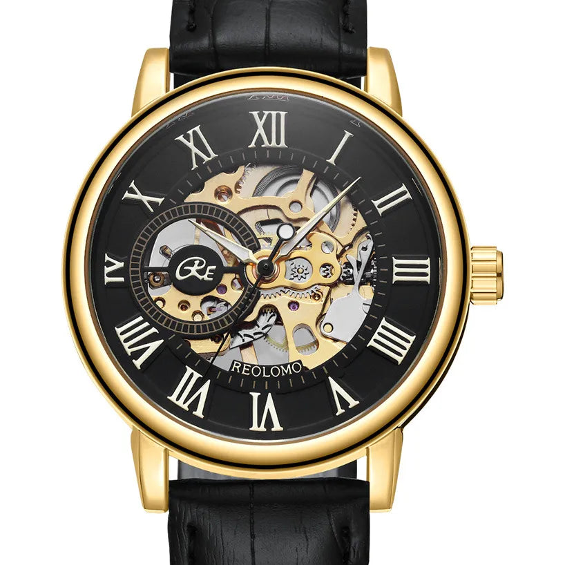 business gear buckle mechanical men's watches