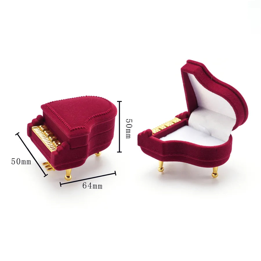 1 Piece Flannel Simple Style Classic Style Daily Angel Crown Strawberry Jewelry Boxes
