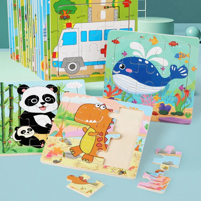 Children's eight-tone harp threading clock rainbow tower four sets of column shape plate twist insect baby educational toys wholesale