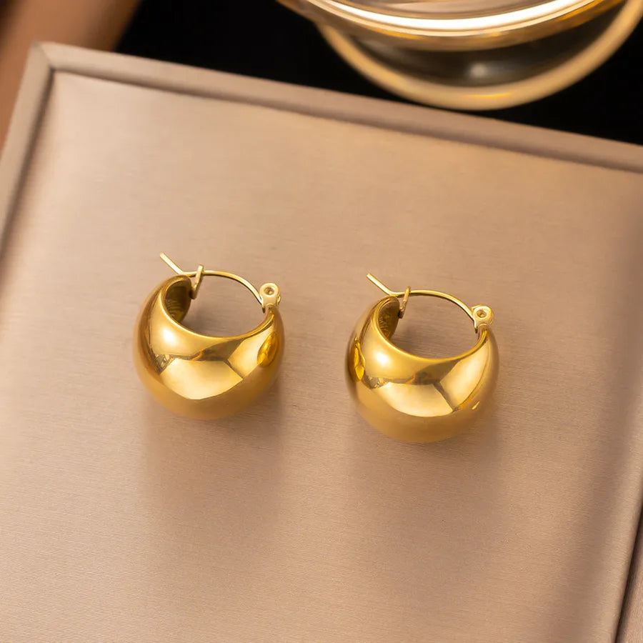 1 Pair IG Style Elegant Vintage Style Heart Shape Flower Butterfly 304 Stainless Steel Drop Earrings Ear Studs