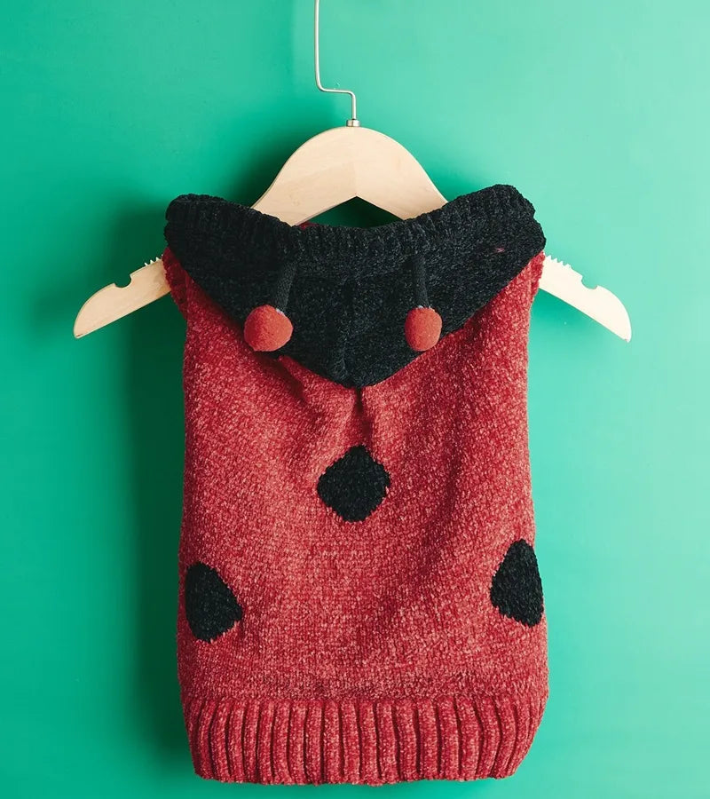 Cute Acrylic Beetles Pet Clothing