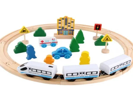 Car Model Toddler(3-6Years) Train Wood Toys