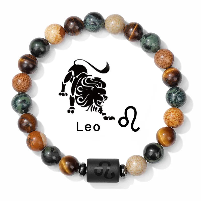 Simple Style Constellation natural stone Agate Bracelets In Bulk