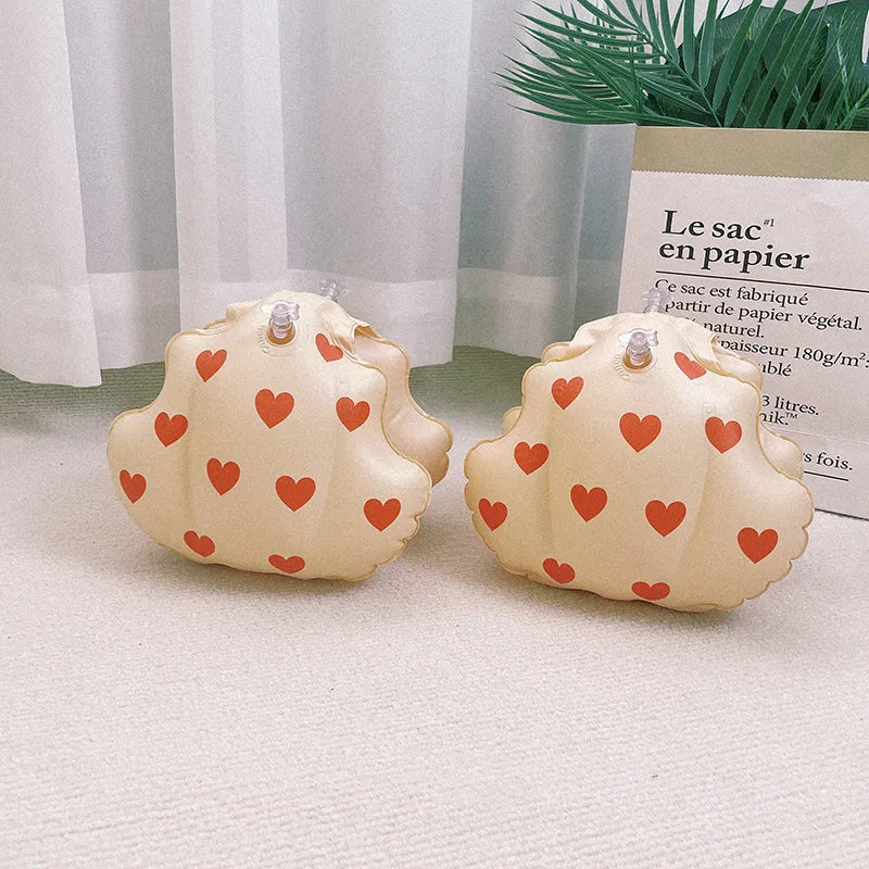 casual simple style cartoon pvc swim ring swimming accessories a pair