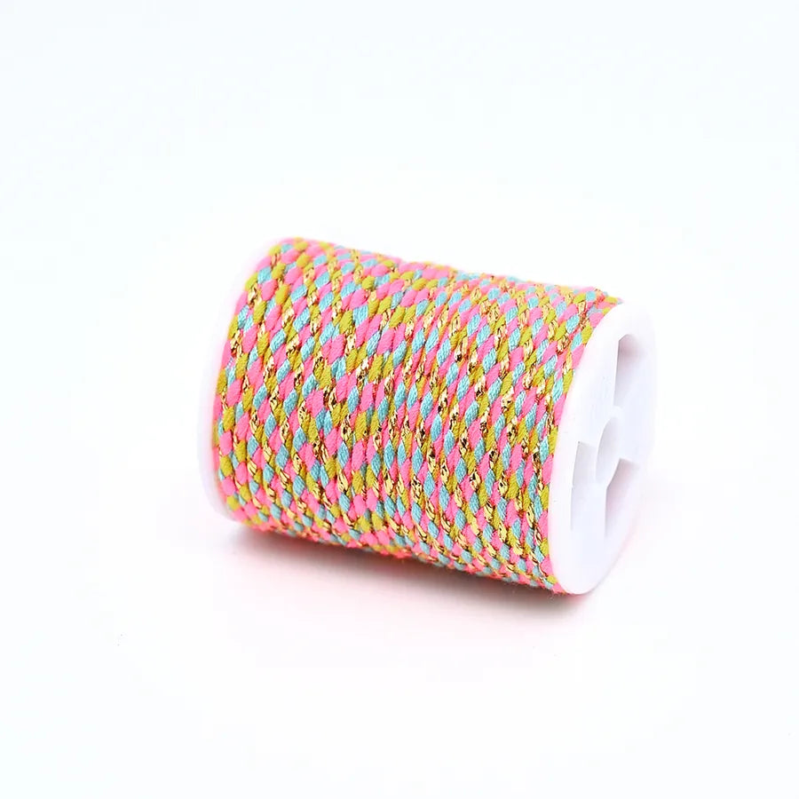 1 Roll/Package Cotton Polyester  Wire Diameter: 2mm Jewelry Accessories