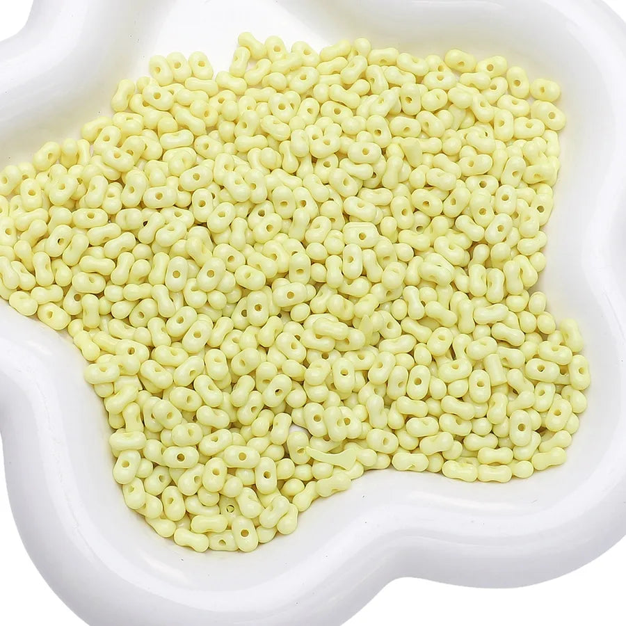 1 Set Arylic Solid Color Beads