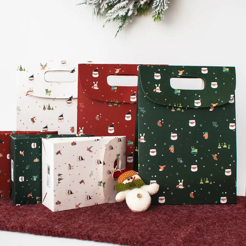 Christmas Casual Cartoon Party Gift Bags Gift Wrapping Supplies
